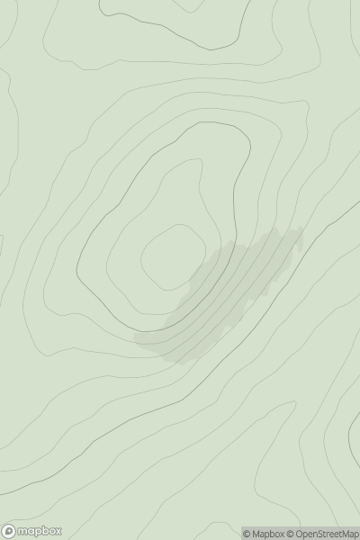 Thumbnail image for White Hill [The Glenkens to Annandale] [NS744203] showing contour plot for surrounding peak